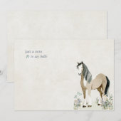 Hearthlight Notes Wiese & Mane Notes Mitteilungskarte (Vorne/Hinten)