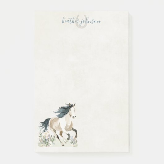 Hearthlight Notes Wiese & Mane Notes Post-it Klebezettel (Vorderseite)