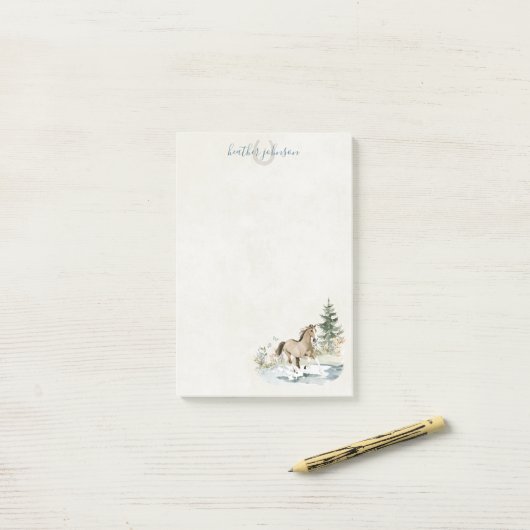 Hearthlight Notes Wiese & Mane Notes Post-it Klebezettel (Auf Schreibtisch)