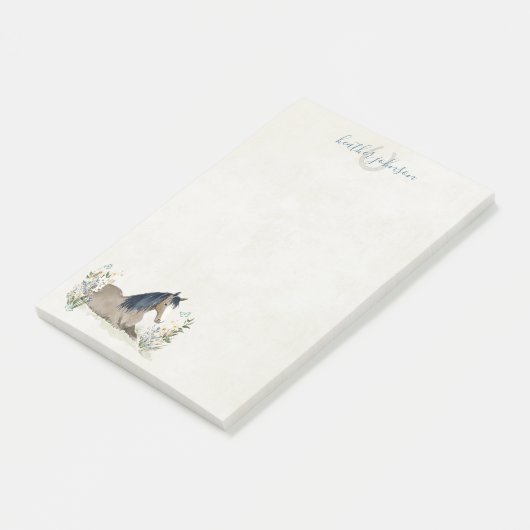 Hearthlight Notes Wiese & Mane Notes Post-it Klebezettel (angewinkelt)