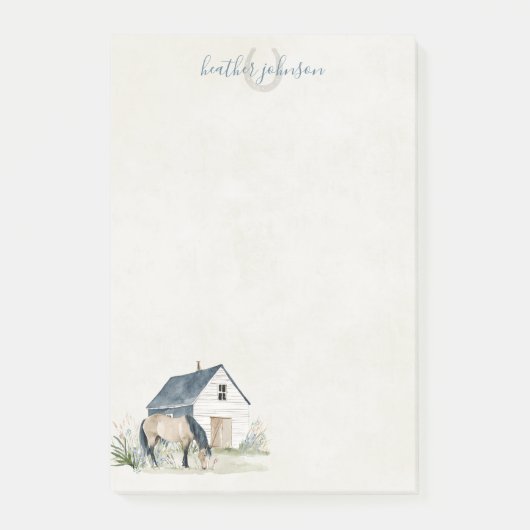 Hearthlight Notes Wiese & Mane Notes Post-it Klebezettel (Vorderseite)