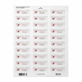 Hearthlight Notes Winter Cozy Heart Personalisiert (Vorne)