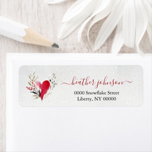 Hearthlight Notes Winter Cozy Heart Personalized (Insitu)