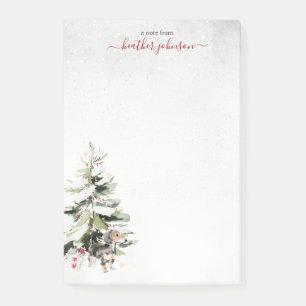 Hearthlight Notes Winter Cozy Hund Post-it Notes Klebezettel