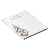 Hearthlight Notes Winter Cozy Kitten Personalized Notizblock (angewinkelt)