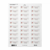 Hearthlight Notes Winter Robin Vogel Personalisier (Vorne)