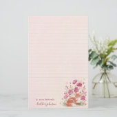 Hearthlight Notizen Ein bisschen Liebe Romantische Briefpapier (Stehend Vorderseite)