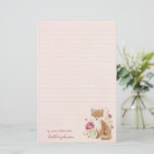 Hearthlight Notizen Ein bisschen Liebe Romantische Briefpapier (Stehend Vorderseite)