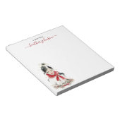 Hearthlight Notizen Winter Cozy Kitten Personalisi Notizblock (angewinkelt)