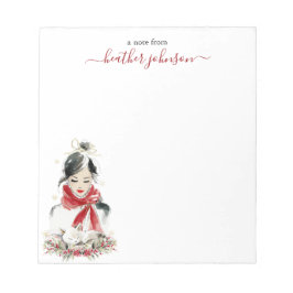 Hearthlight Notizen Winter Cozy Kitten Personalisi Notizblock