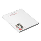 Hearthlight-Notizen Winter Cozy Kitten Personalisi Notizblock (angewinkelt)