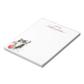 Hearthlight-Notizen Winter Cozy Kitten Personalisi Notizblock (Rotiert)