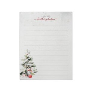 Hearthlight Notizen Winter Cozy Kitten Personalisi Notizblock