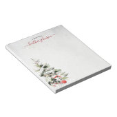 Hearthlight-Notizen Winter Cozy Kitten Personalisi Notizblock (angewinkelt)