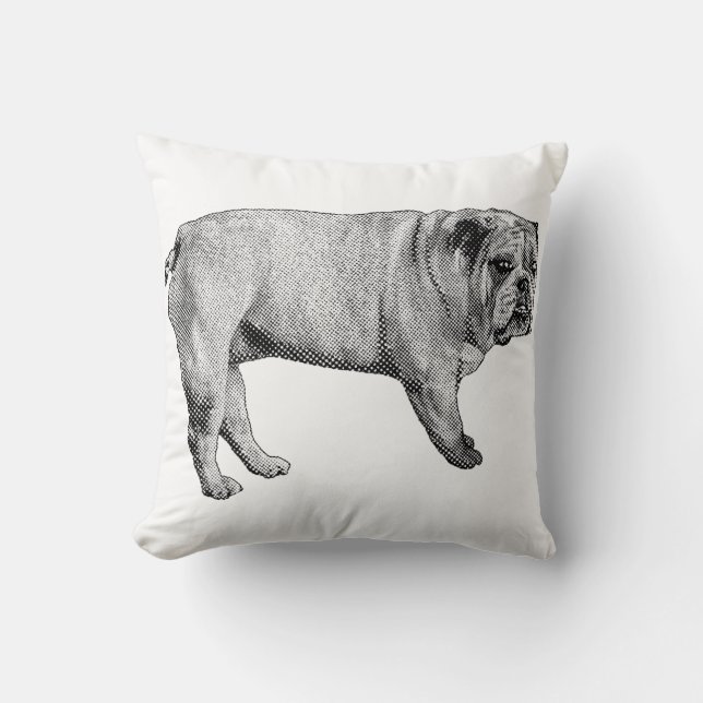 Hearthside Bulldog Pillow Kissen (Vorderseite)