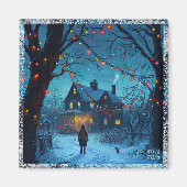 Hearthside Holiday Magnet (Vorne)