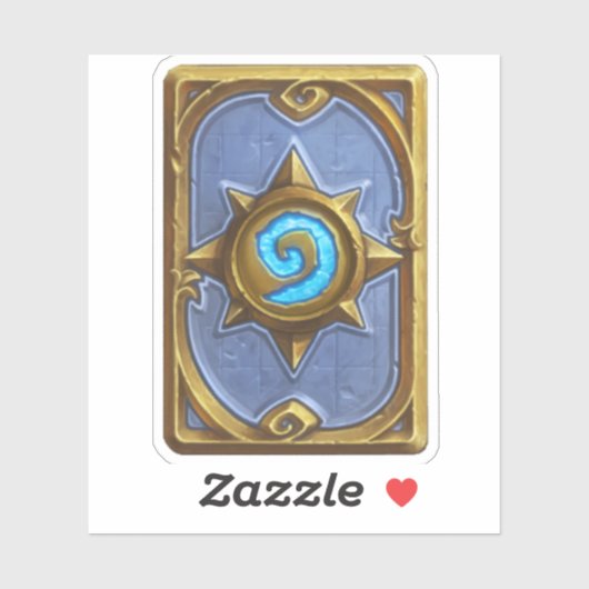 Hearthstone Card Back Sticker (Blatt)