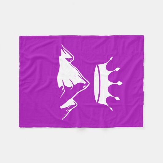 Hearthstone Flag - Kleines Fleece Blankon (Vorderseite (Horizontal))