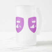 Hearthstone Flag - Tasse aus Mattiertem Glas (VorderseiteRechts)