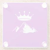 Hearthstone Flag - Untersetzer aus Glas (Rückseite)