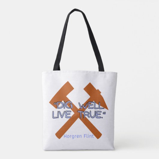 Hearthstone Sprichwort - Tasche (Rückseite)