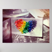 Hearthues (Crayon-Liebe) Poster (Vorne)