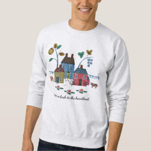 Heartland Cozy Americana Vintage Country Stil Sweatshirt