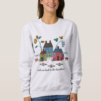 Heartland Cozy Americana Vintage Country Style Sweatshirt