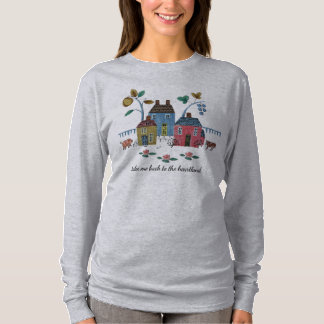 Heartland Cozy Americana Vintage Country Style T-Shirt