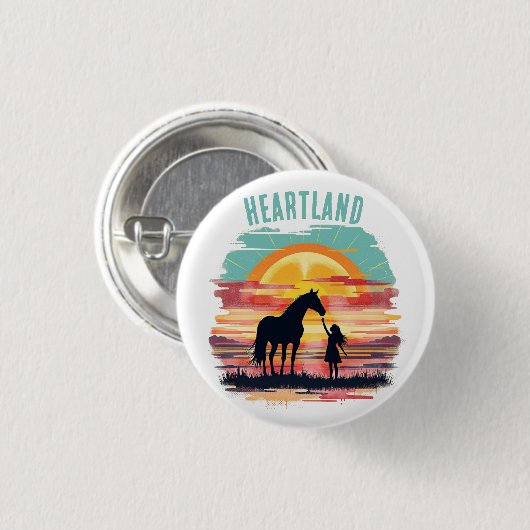 Heartland Dreams Button (Vorne & Hinten)