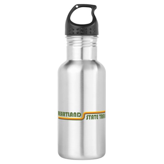 Heartland Staat Trail Edelstahlflasche (Vorderseite)