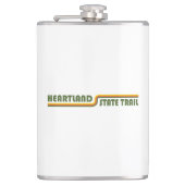 Heartland Staat Trail Flachmann (Vorderseite)