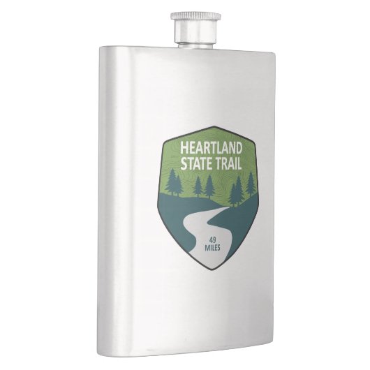 Heartland Staat Trail Flachmann (Rechts)