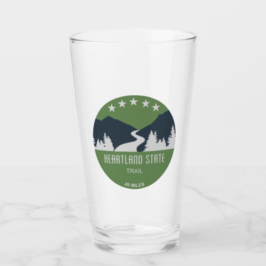 Heartland Staat Trail Glas (Vorderseite)