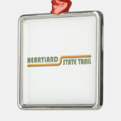 Heartland Staat Trail Ornament Aus Metall (Links)