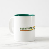 Heartland Staat Trail Zweifarbige Tasse (Vorderseite Links)