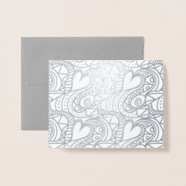 Hearts Alive Folienkarte