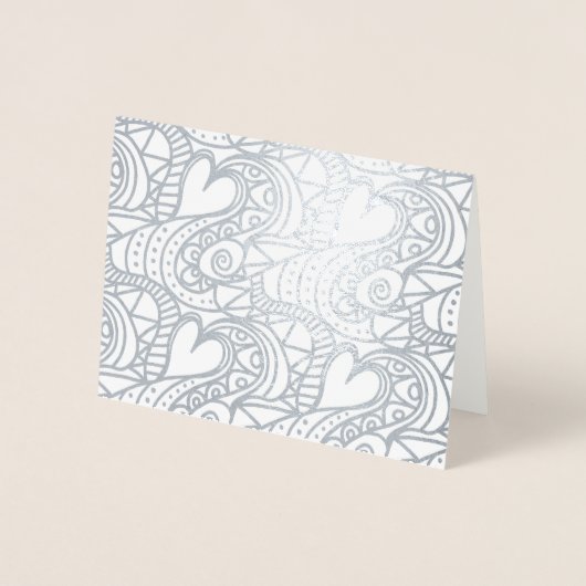 Hearts Alive Folienkarte (Vorderseite)