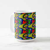 Hearts Alive Kaffeetasse (Vorderseite Links)