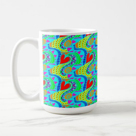 Hearts Alive Kaffeetasse (Links)