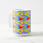 Hearts Alive Kaffeetasse (Vorderseite Links)
