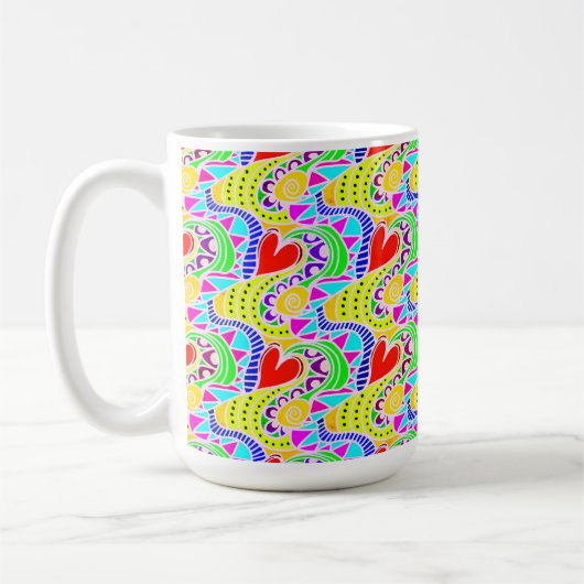 Hearts Alive Kaffeetasse (Links)