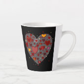 Hearts allover milchtasse (Rechts)