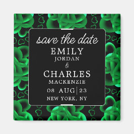 Hearts Alots Elegante Wedding Magnet