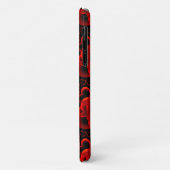 Hearts Alots Pattern Case-Mate iPhone Hülle (Hinten/Links)