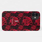 Hearts Alots Pattern Case-Mate iPhone Hülle (Rückseite (Horizontal))