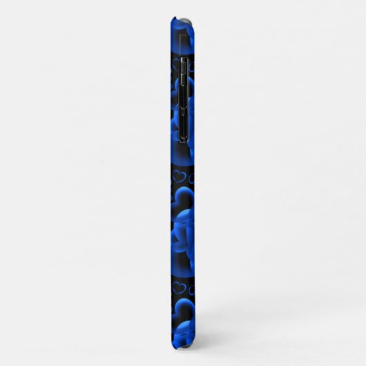 Hearts Alots Pattern Case-Mate iPhone Hülle (Hinten/Links)