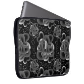 Hearts Alots Pattern Laptopschutzhülle (Vorne Rechts)