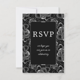 Hearts Alots RSVP Card Dankeskarte