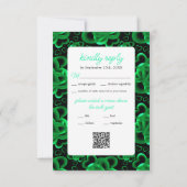 Hearts Alots RSVP Card Dankeskarte (Rückseite)